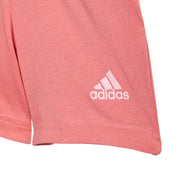 adidas Essentials Infant T-Shirt & Short Set Pink