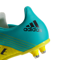 adidas Malice SG Kids Rugby Boot Yellow/Blue