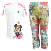 adidas Disney Minnie Mouse Junior Girls Dress & Legging Set