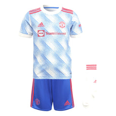 adidas Manchester United 2021/22 Away Mini Kit