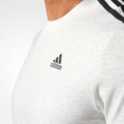 adidas Essentials 3 Stripe Mens T-Shirt