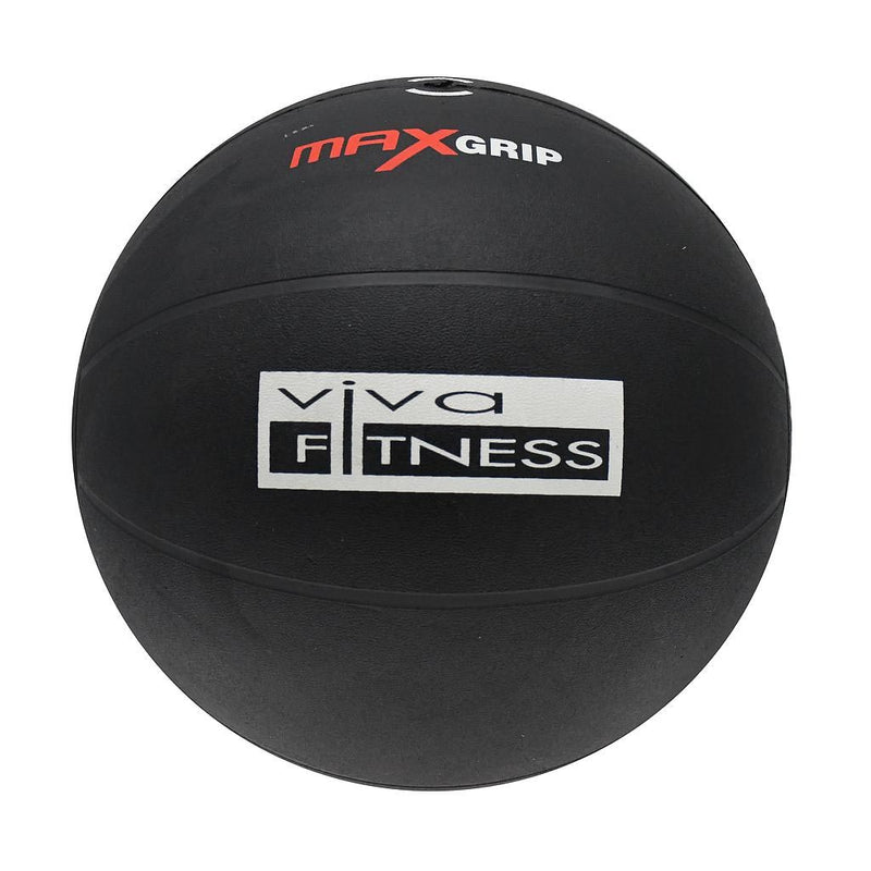 Vector X Inflatable Bounce Medicine Ball Black - 4kg (22.5cm Diameter)